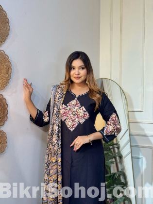 Digital Print Three Piece